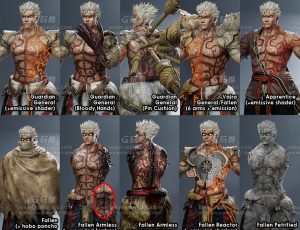 阿修罗之怒阿修理（多种形态）Blend模型