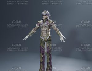 阿修罗之怒谢尔盖神Blend模型