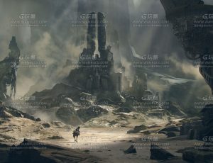 黑暗峡谷之地Blend项目源文件