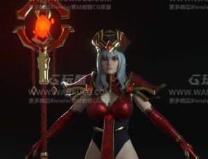 魔兽世界莎莉怀特迈恩Blend模型