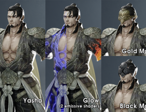 阿修罗之怒夜叉神与他的座驾Blend模型