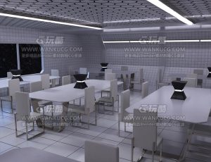 时尚科幻餐厅Blend项目源文件