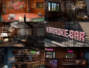 黑社会酒吧舞厅Blend项目源文件