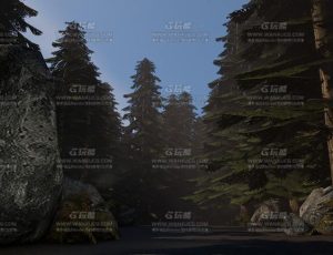 松树林Blend项目源文件