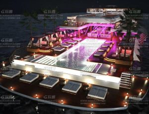 奢华豪华游轮派对Blend项目源文件