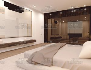 舒服的大卧室Blend项目源文件