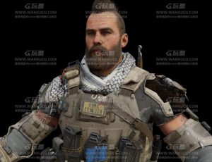 俄罗斯大兵Blend模型