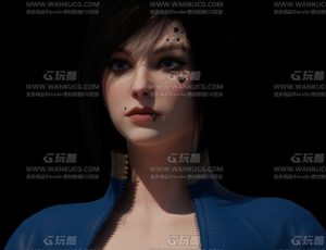 辐射4避难所女孩Blend模型