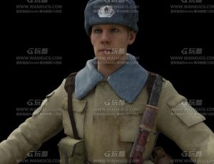 冬季兵Blend模型