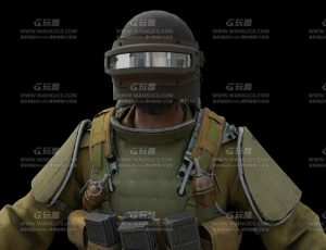 头盔兵Blend模型