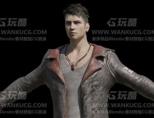 DMC鬼泣但丁Blend模型