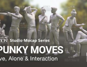 年轻活力聊天闲聊互动作动画包