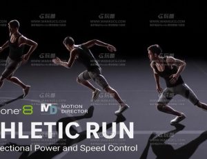 运动跑步动作动画包