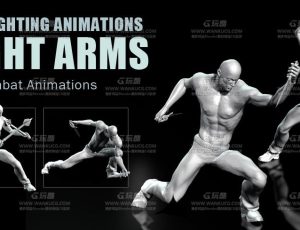 轻武器战斗动画动作包