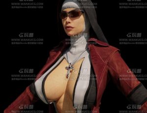 修女杀手Blend模型