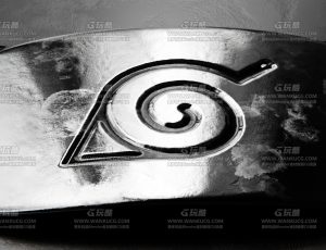 火影忍者木叶村护额Blend项目源文件