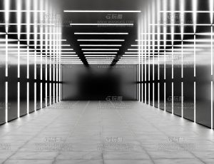 汽车展示灯带室Blend项目源文件