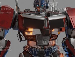 新变形金刚邢天柱Blend模型