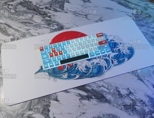 荧光键盘Blend项目源文件