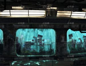 蒸汽朋克水族馆Blend项目源文件