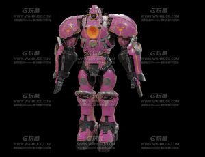 大力粉丝机器人Blend模型