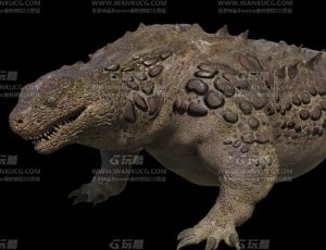 大蜥蜴怪兽Blend模型