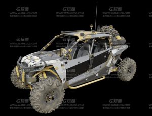 沙漠流浪者Blend模型