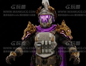 星际战狼将军Blend模型