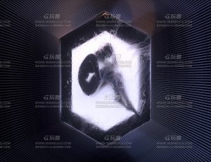 C4D工程源文件—克隆人创意图形包裹窗