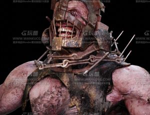 生化危机丧尸爆破兵Blend模型