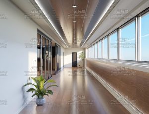 现代商务走廊Blend项目源文件