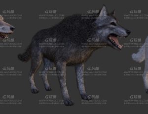 狼狗Blend模型