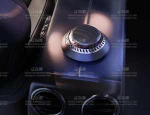 车载设备渲染场景Blend项目源文件