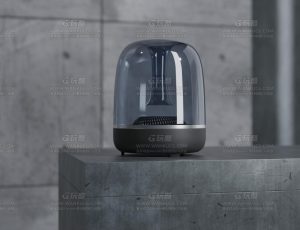 灰色榨汁机渲染场景Blend项目源文件