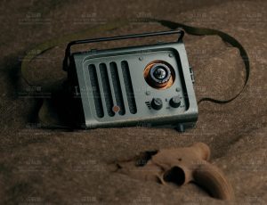 沙漠音乐播放器场景Blend项目源文件