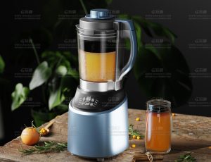 鲜榨汁机场景Blend项目源文件