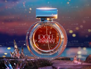 香水简单渲染场景Blend项目源文件