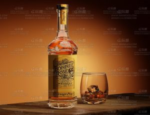 洋酒简单渲染场景Blend项目源文件