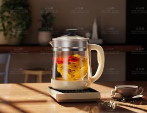 养生壶渲染场景Blend项目源文件