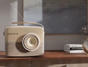 老音响渲染场景Blend项目源文件