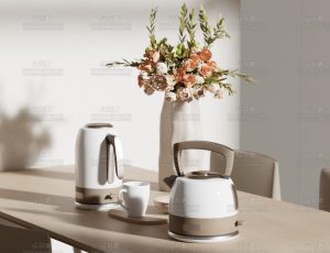 饭桌茶桌渲染场景Blend项目源文件