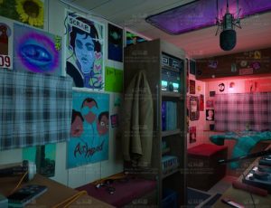 DJ音乐卧室Blend项目源文件