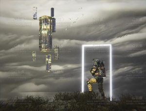 外星时空之石场景Blend项目源文件