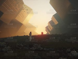 未来时空意境Blend项目源文件