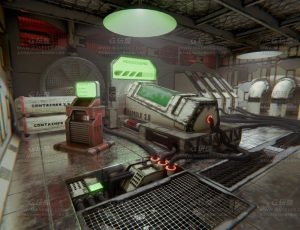 老旧科技舱Blend项目源文件