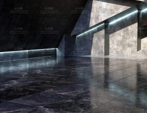 科技大理石展示厅Blend项目源文件