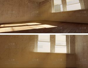 空旷房间卧室Blend项目源文件