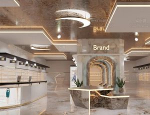 商场柜台场景Blend项目源文件