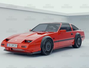 白灯室的车场景Blend项目源文件