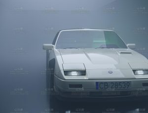 迷雾中的车Blend项目源文件